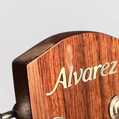 Alvarez MD66CE Mahogany Dreadnought Acoustic-Electric Guitar - Natural image 12