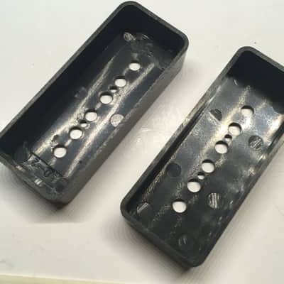2 Mighty Mite P90 Black Guitar Pickup Cover & Benson Cover Vintage NOS Relic Wiring Diagrams Manual image 6
