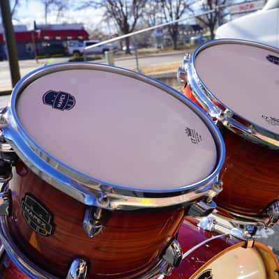 Mapex Armory Studioease 5pc Birch/Maple Shell Pack - Redwood Burst image 11