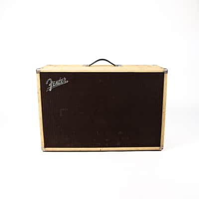 Fender Blonde Bassman Head w/ Matching 2x12 Cab Owned by Mike Campbell image 2