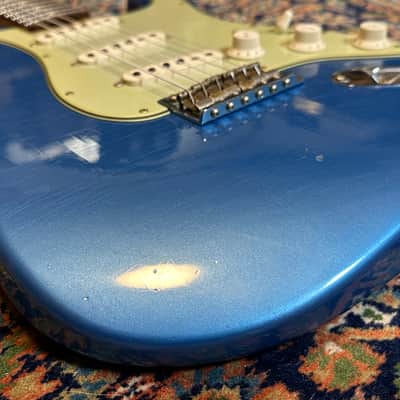 Fender Custom Shop '60 Journeyman Relic Stratocaster 2023 Lake Placid Blue image 7
