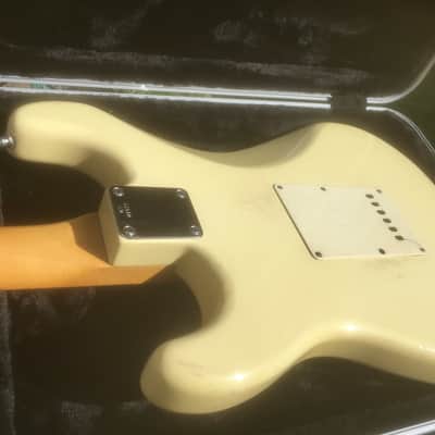 ESP pre lawsuit ⚖️ 400 series Strat 1980  - Olympic White image 11