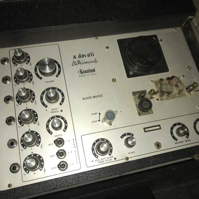 DAVOLI KRUNDALL EM-506 - TUBE PA with TAPE ECHO image 2