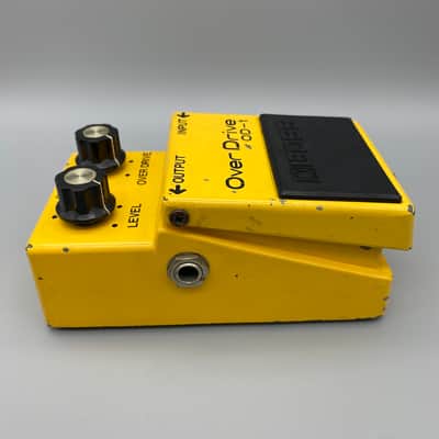 Boss OD-1 Over Drive (1978 August, Clear Switch, Silver Screw, Long Dash, Black Label Made in Japan) 7300 Raytheon RC3403ADB image 5