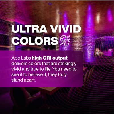 Ape Labs Coin 2+ Solo | USB, 15W RGBaW Uplight + Effect Light (ID: 8015) image 13