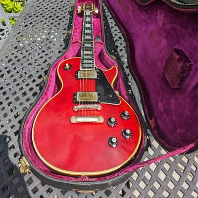 'REDUCED' Gibson Les Paul Custom 1974 - Cherry Red image 2