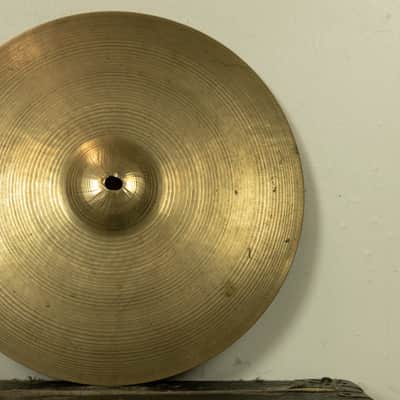 Vintage Italian 14" Hi Hat Cymbal 768g image 1