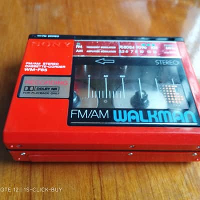 Sony WM F65 1985 - Sony Walkman radio recorder Cassette player WM