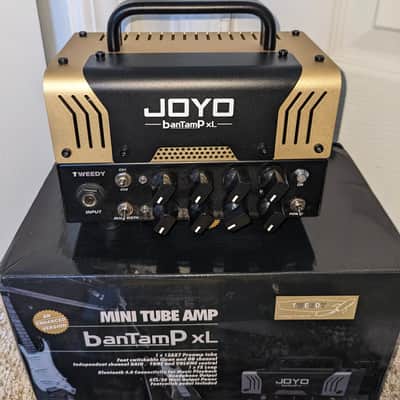 Joyo banTamP xL Tweedy 2-Channel 20-Watt Bluetooth Guitar Amp Head 2020 - Present - Black / Gold image 3
