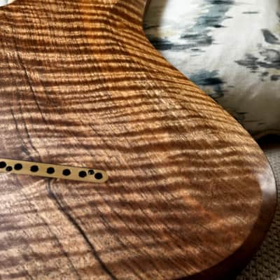 Carillion Polaris 7 Fan Fret - One Piece Old Stock Figured Walnut image 21