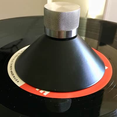 New Upgraded brass ferrule! Wayne's Audio WS-1 Universal Record Stabilizing Clamp LP Stabilizer Rega image 12