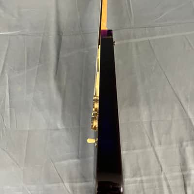 Galveston Electric Guitar Purple Transparent Lucite Acrylic with Case image 9