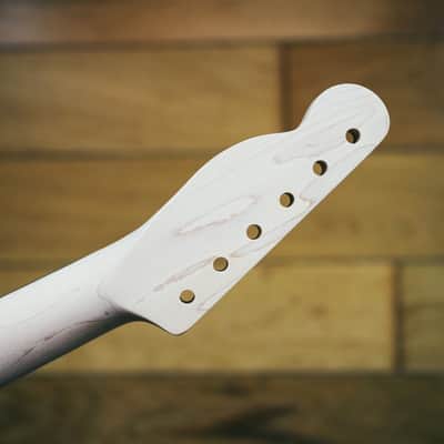 Telecaster Neck – Maple & Rosewood | Unfinished | 21 Frets | Bone Nut image 5