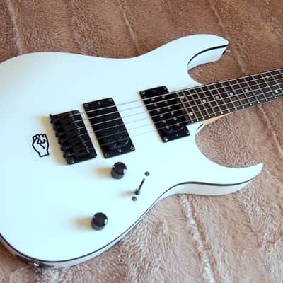 Ibanez RG2EX2 White Electric RG Guitar Metal 25.5" Fixed Bridge image 3