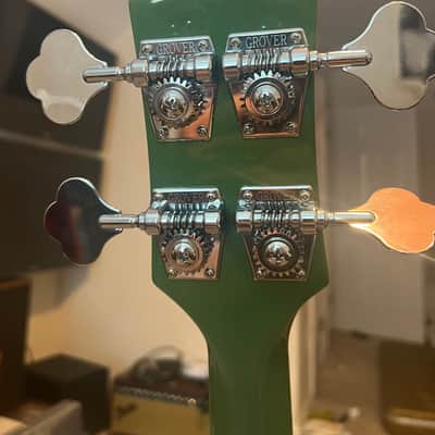 Gibson SG Standard Bass 2015 Short Scale Refinished Green image 6