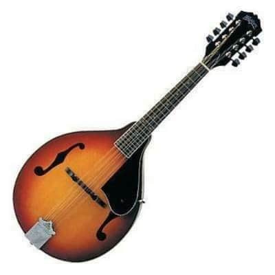 Washburn M1S Americana Series Solid Spruce Top A-Style Maple Back & Sides Mandolin - Gloss Sunburst image 2