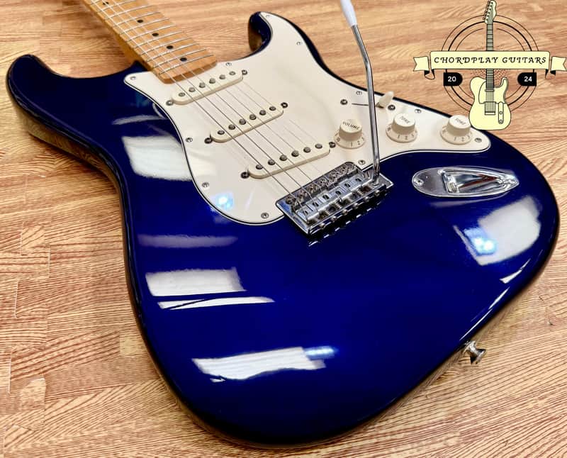 ギター Fender Mexico Stratocaster Midnight Blue ✨2001✨ Fender Mexican Standard Stratocaster Midnight Blue~ MIM