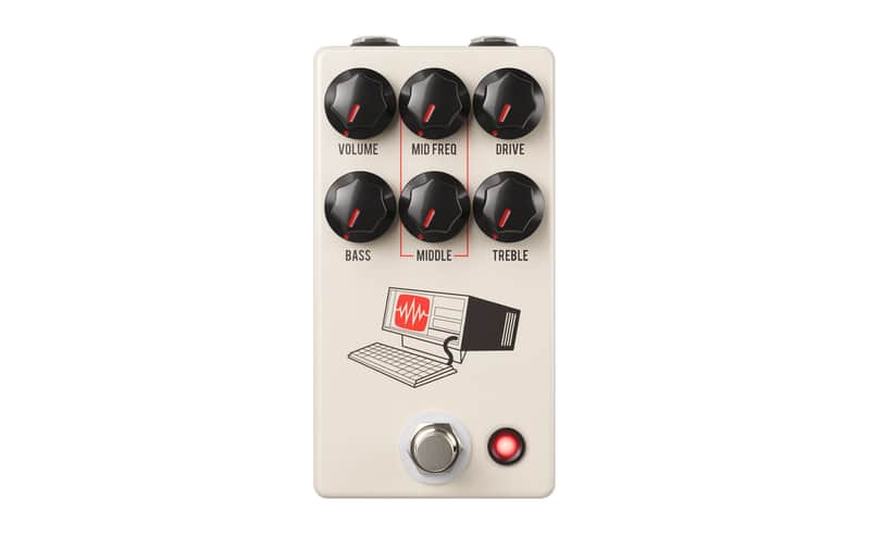 JHS Pedals Hard Drive Modern Distortion Pedal (Tan) image 1