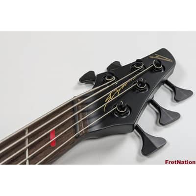 Dingwall AB1 Afterburner 1 RedBurst 5-String Multi-Scale Fanned Fret Bass Flame Maple Darkglass image 14