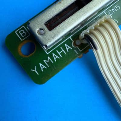 YAMAHA PSR-180 Keyboard Part: Volume Slider Pot PCB Circuit Board [XN804] image 3