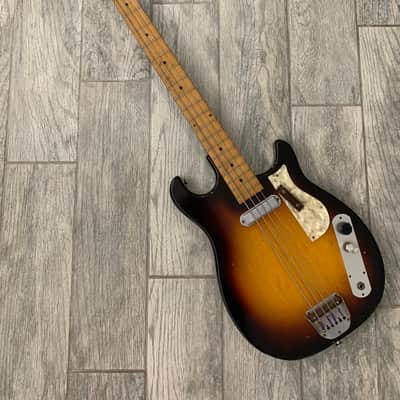Multivox Marvel Bass 1955 Sunburst - Extremely Rare image 1