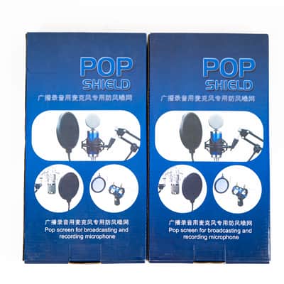 Microphone Pop Filter Set - Unleash Pure Sound Clarity image 1