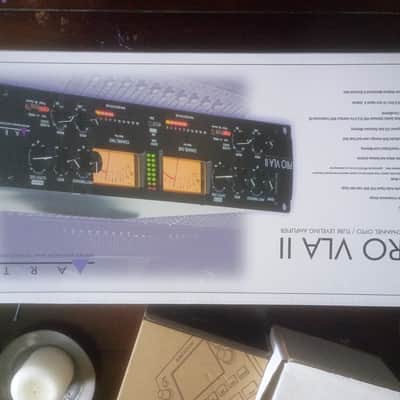 ART Pro VLA II 2-Channel Vactrol Compressor 2009 - Present - Black image 3
