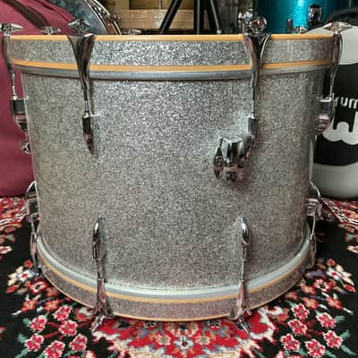 Sonor Vintage Series 22”x14” Bass Drum - Silver Glitter image 5