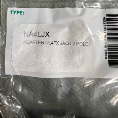 Neutrik NA4LJX to 1/4” adapter image 2