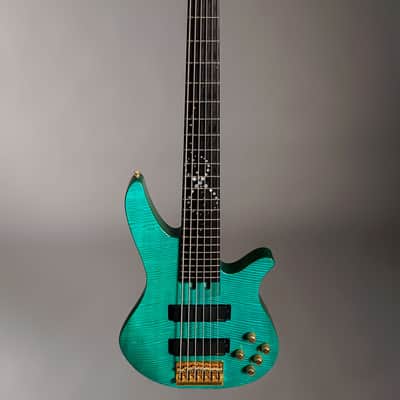 Yamaha RBX6JM John Myung Signature - Turquoise image 7