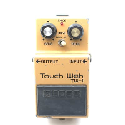 Rare BOSS TW-1 Touch Wah Logo MIJ Silver Screw Vintage Filter Pedal image 1