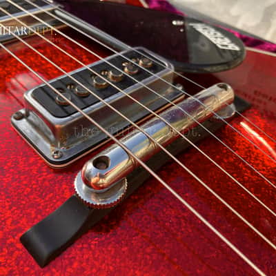 ♚MINT♚ 2012 Gretsch CUSTOM SHOP G-6128 MASTERBUILT JET Stephen Stern♚RED SPARKLE♚Dynasonics !♚OHSC♚8 LBS♚COA image 11