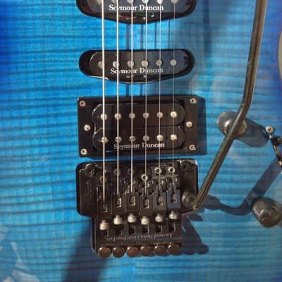 Jackson DX1 1997 Trans Blue image 3