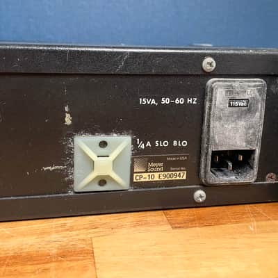 Meyer Sound CP-10 Parametric Equalizer - Black image 6