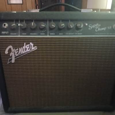 Fender Superchampx2 90's - Painted w/Tweed (black) image 1