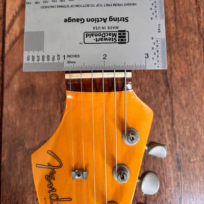 1984 Fender ST-62 Stratocaster ‘E’ Serial 1962 Reissue Candy Apple Red MIJ Fujigen Factory image 15