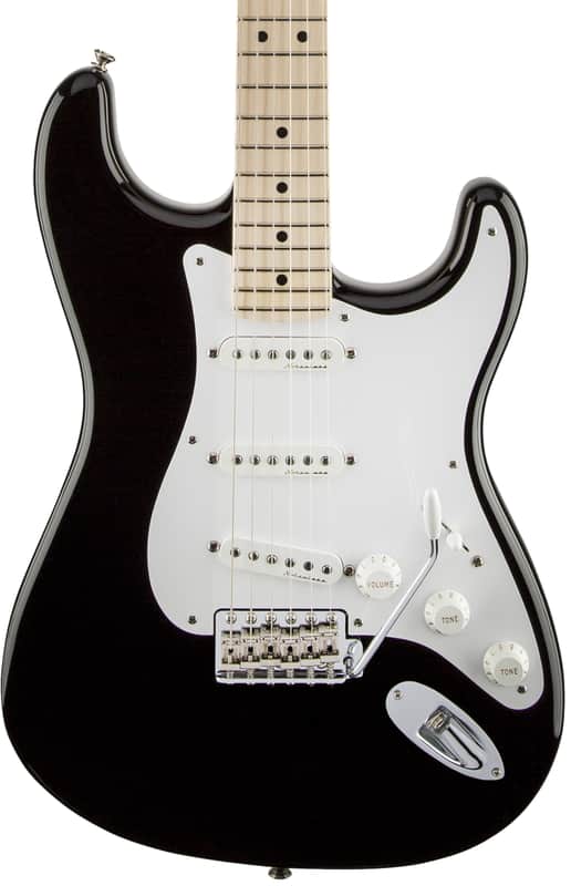 Fender Eric Clapton Stratocaster MP Black w/case image 1
