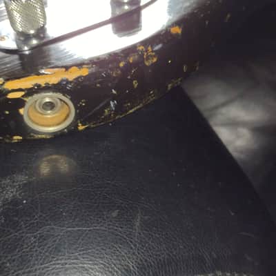 Fender Telecaster Bass 1968 - Original Custom Color Black image 6