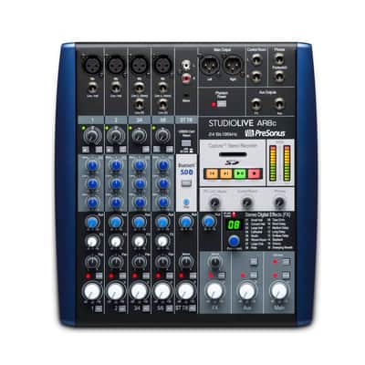 PreSonus StudioLive AR8c 8-Input Mixer / Digital Recorder / Audio Interface image 2