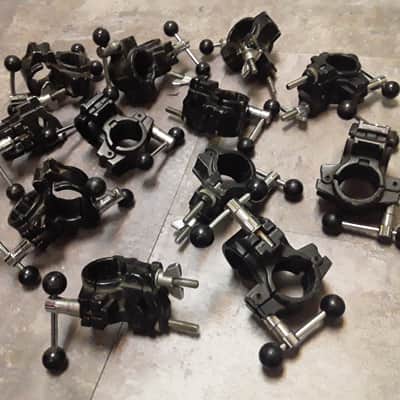 Large Tama Power Tower Drum Rack Clamps Lot - Packed & Ready to Be Shipped - (*Very Rare to Find*) image 1