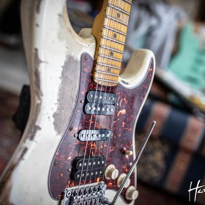 Handyman Mick Mars Stratocaster "The Dirt" 2019 Vintage white image 4