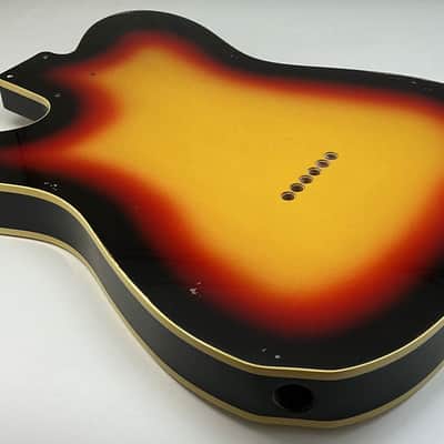 Show Me Nitro Finishes Nitro Lacquer T-Style - 3 Tone Sunburst image 11