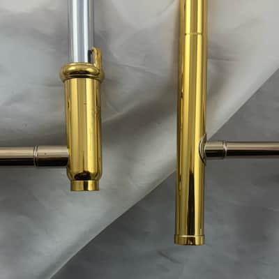 Yamaha YSL-448G Intermediate Bb/F Trombone 2010s - Lacquered Brass image 19
