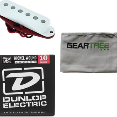 Bare Knuckle Boot Camp True Grit Strat Single Coil Pickup White - Neck w/ Cloth and Strings image 1