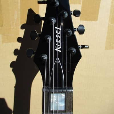 Kiesel Vanquish 7 w/ Pointed Headstock - Gloss Black image 4
