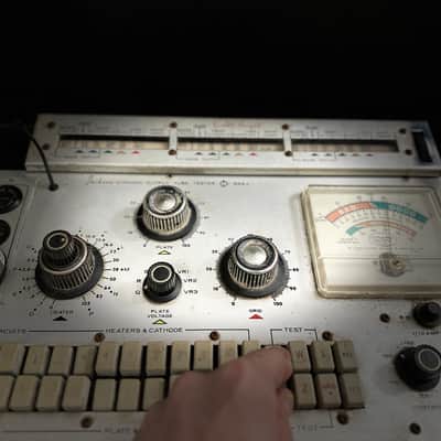 Vintage Jackson USA 658 Tube Tester /Top Model /Dynamic Output Mutual Gm /Classic Workhorse! /Premium 648 Upgrade /SocketSavers /DustyCase /Works! /ReadAd image 6