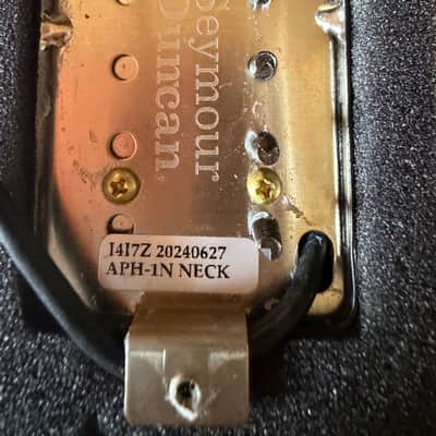 Seymour Duncan APH-1s Alnico II Pro HB Humbucker Set 2010s - Black image 4
