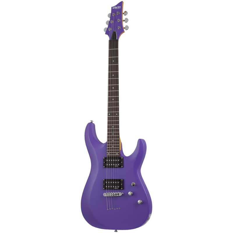 Schecter C-6 Deluxe 2020 - Present - Satin Purple image 1