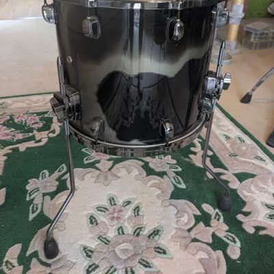 TAMA STARCLASSIC PERFORMER 6 PIECE HYPERDRIVE BIRCH / BUBINGA DRUM KIT MIDNIGHT SILVER MIST image 8