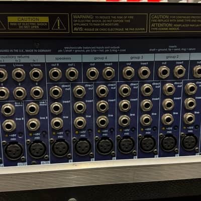 Midas Venice 160 + FLIGHTCASE 16-Channel racked in an Amptown flightcase image 13